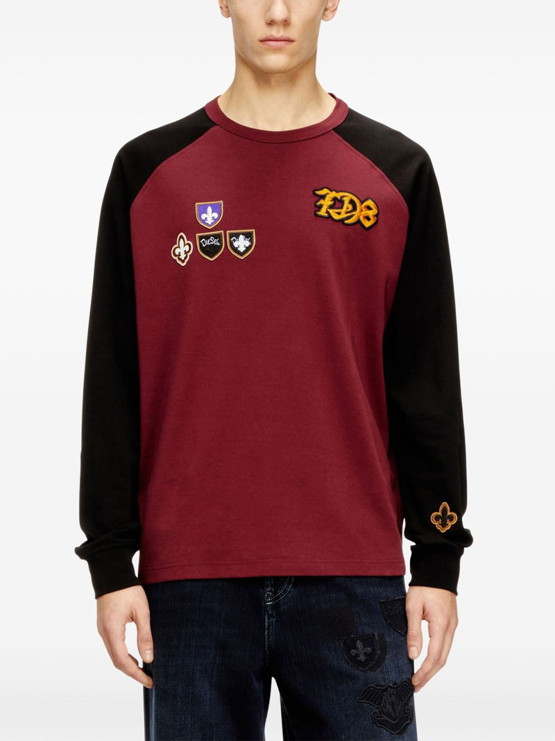 T-Norm-LS-Rag-CP appliqué long-sleeve T-Shirt 3