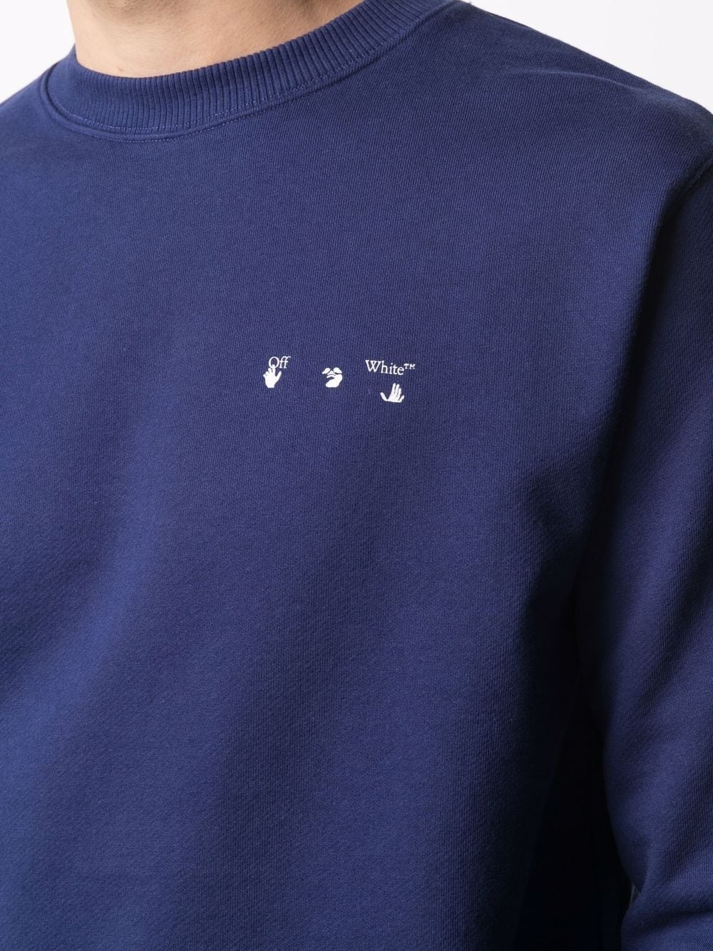 logo-detail sweatshirt - 5