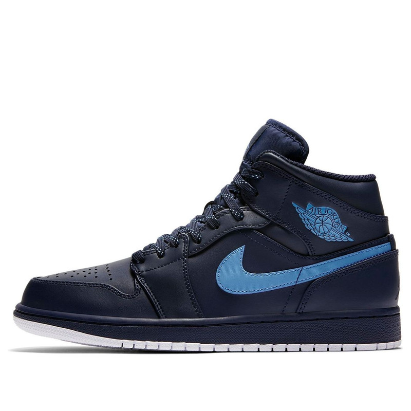 Air Jordan 1 Mid 'Obsidian' 554724-405 - 1