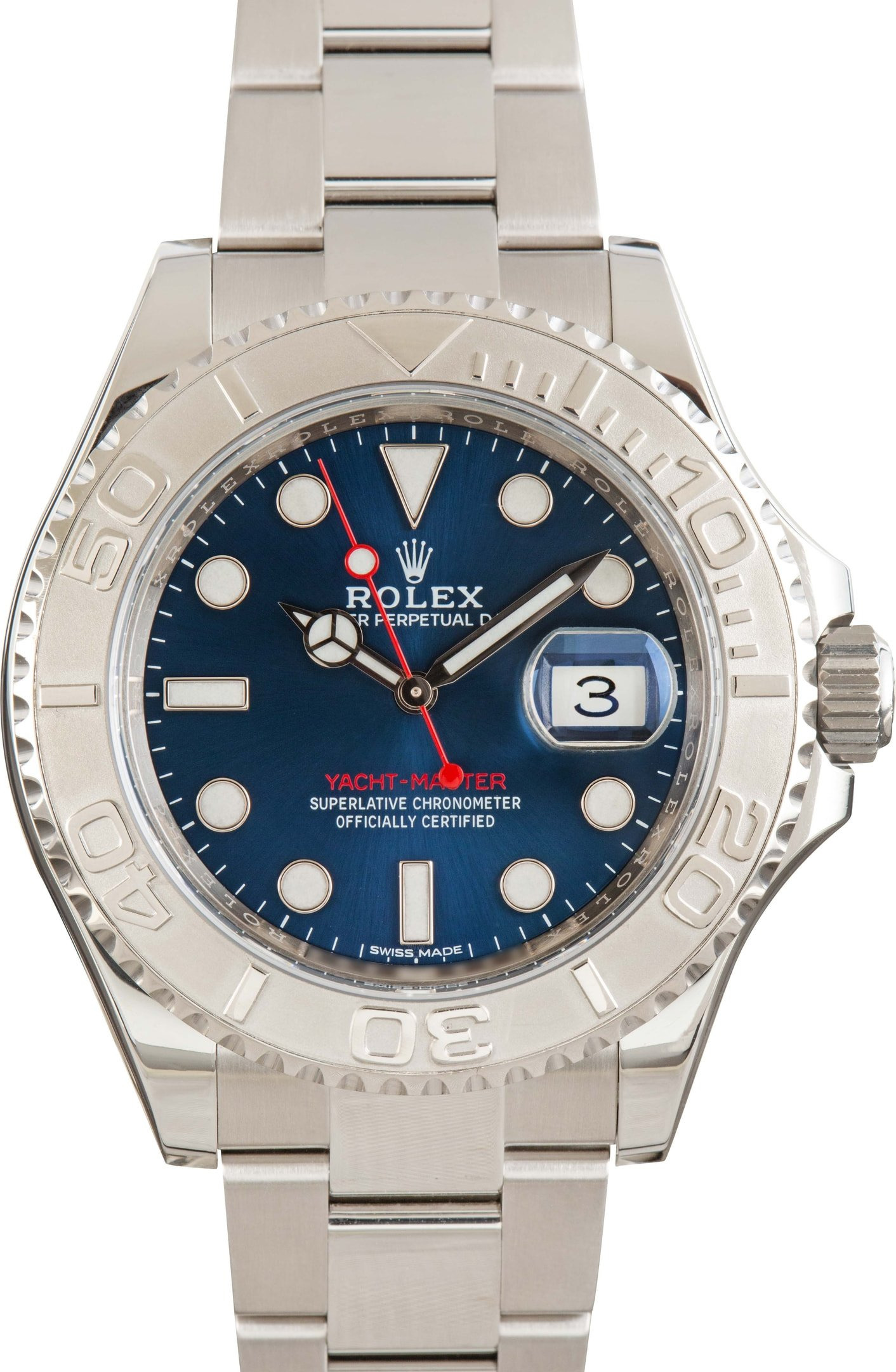 Rolex Yacht-Master ref 116622 Blue Dial - 1