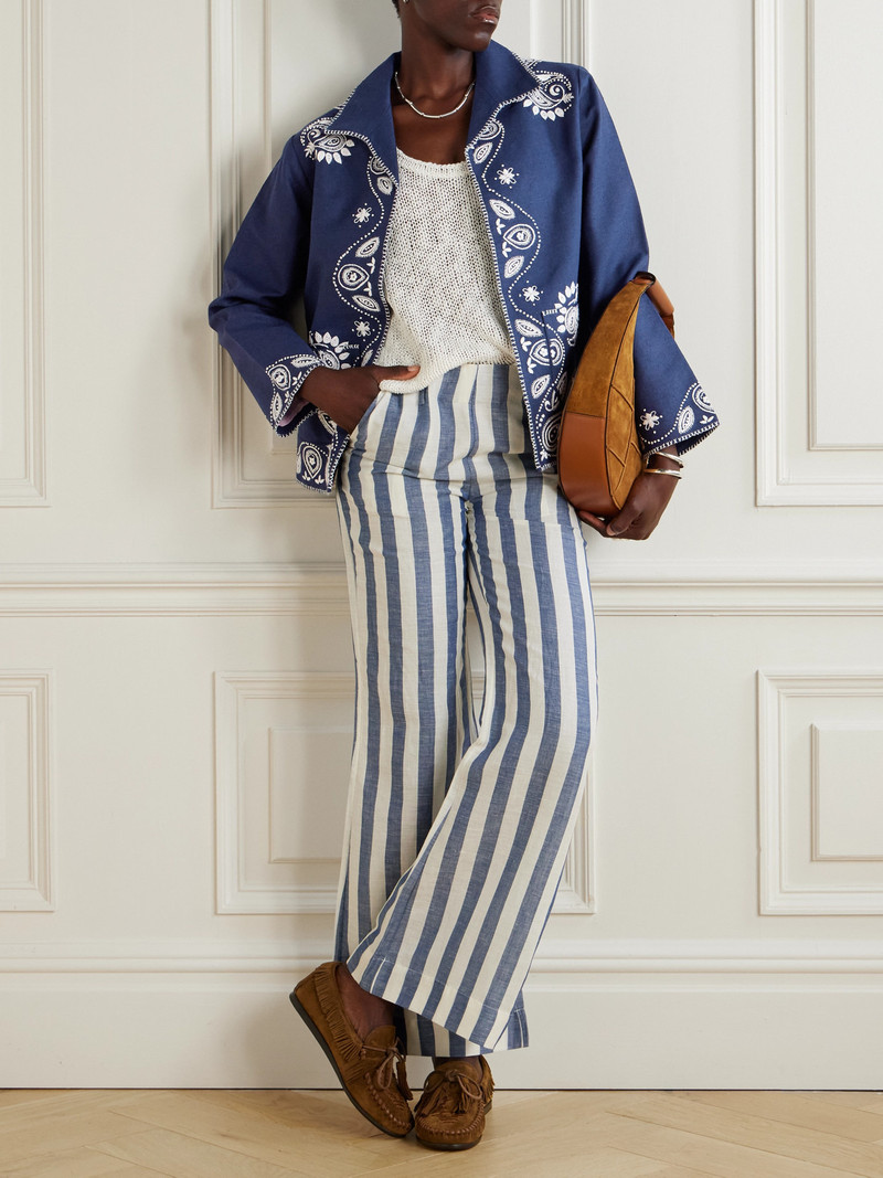 ALIX OF BOHEMIA Francis Harbor Embroidered Silk Jacket outlook