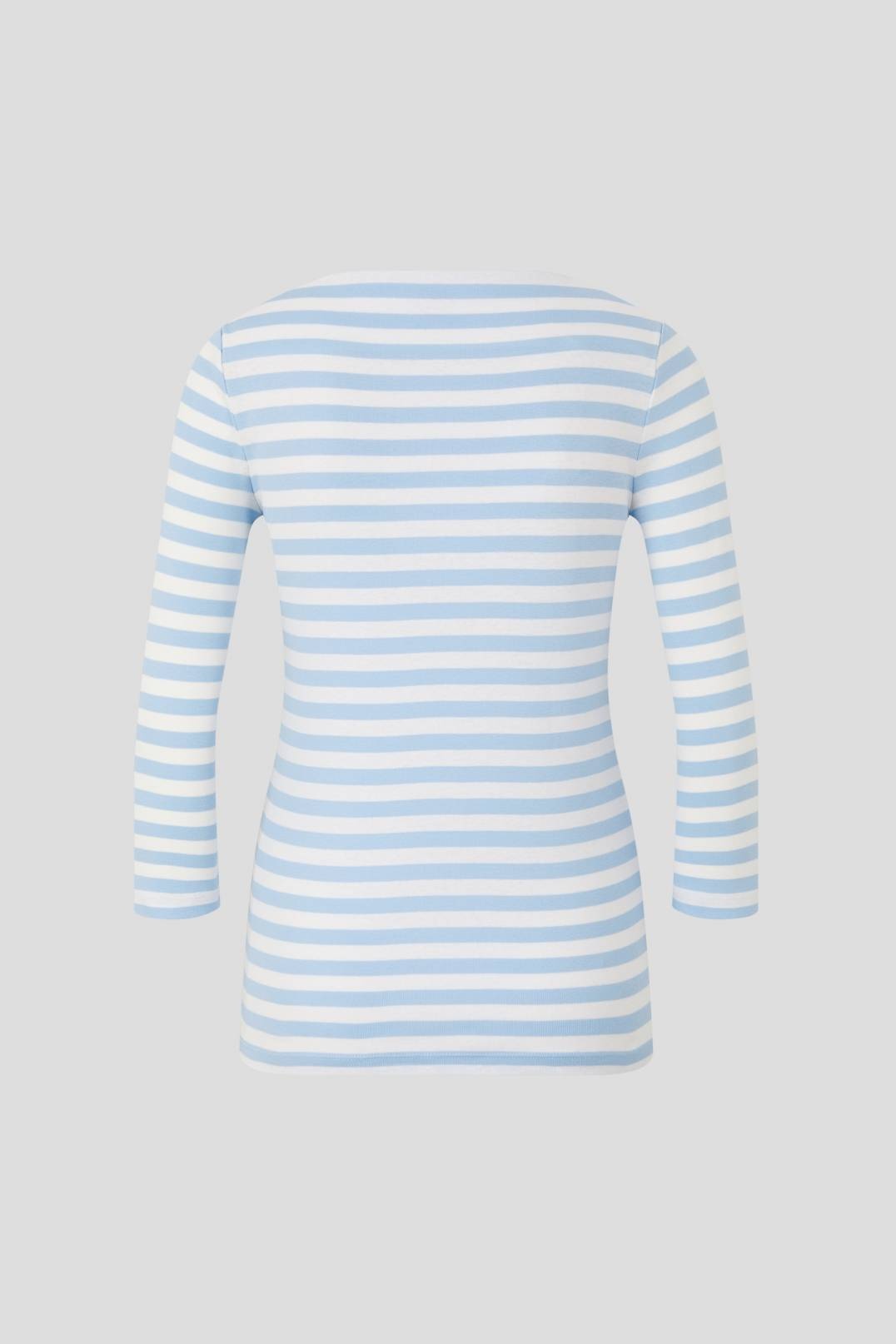 LOUNA LONGSLEEVE IN LIGHT BLUE/OFF-WHITE - 5