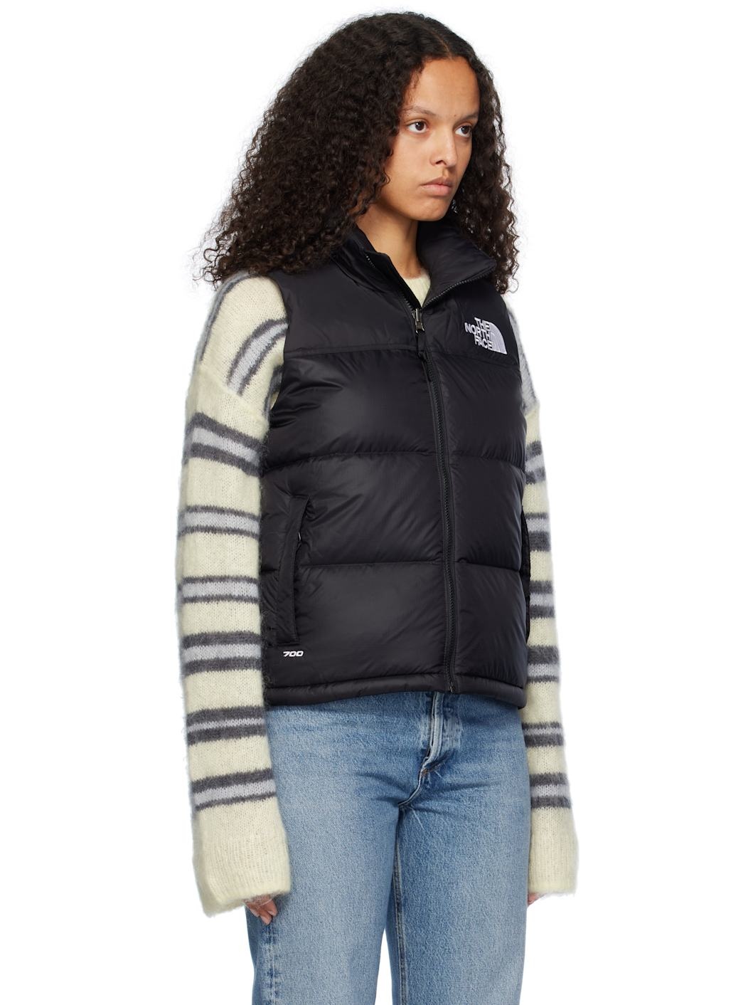 Black 1996 Retro Nuptse Down Vest - 2