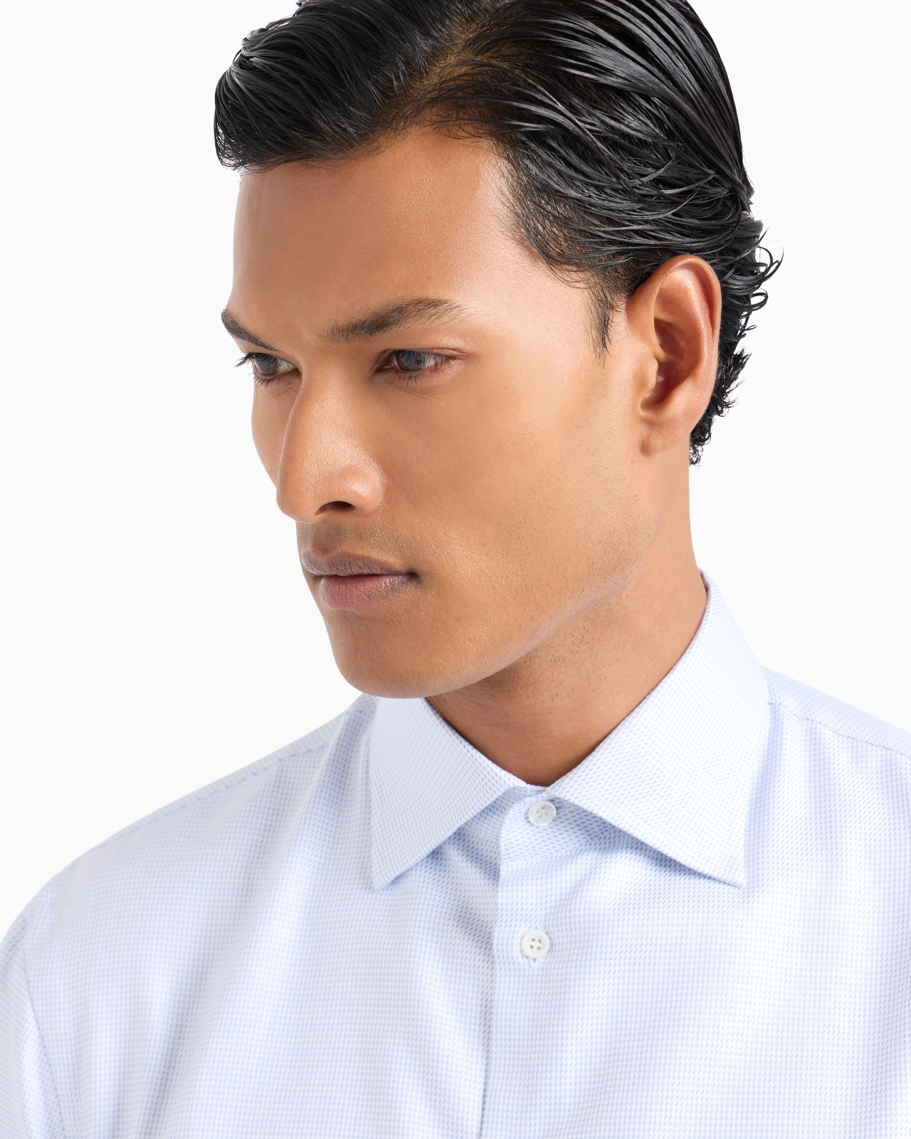 Regular-fit shirt made from micro-woven cotton - 5