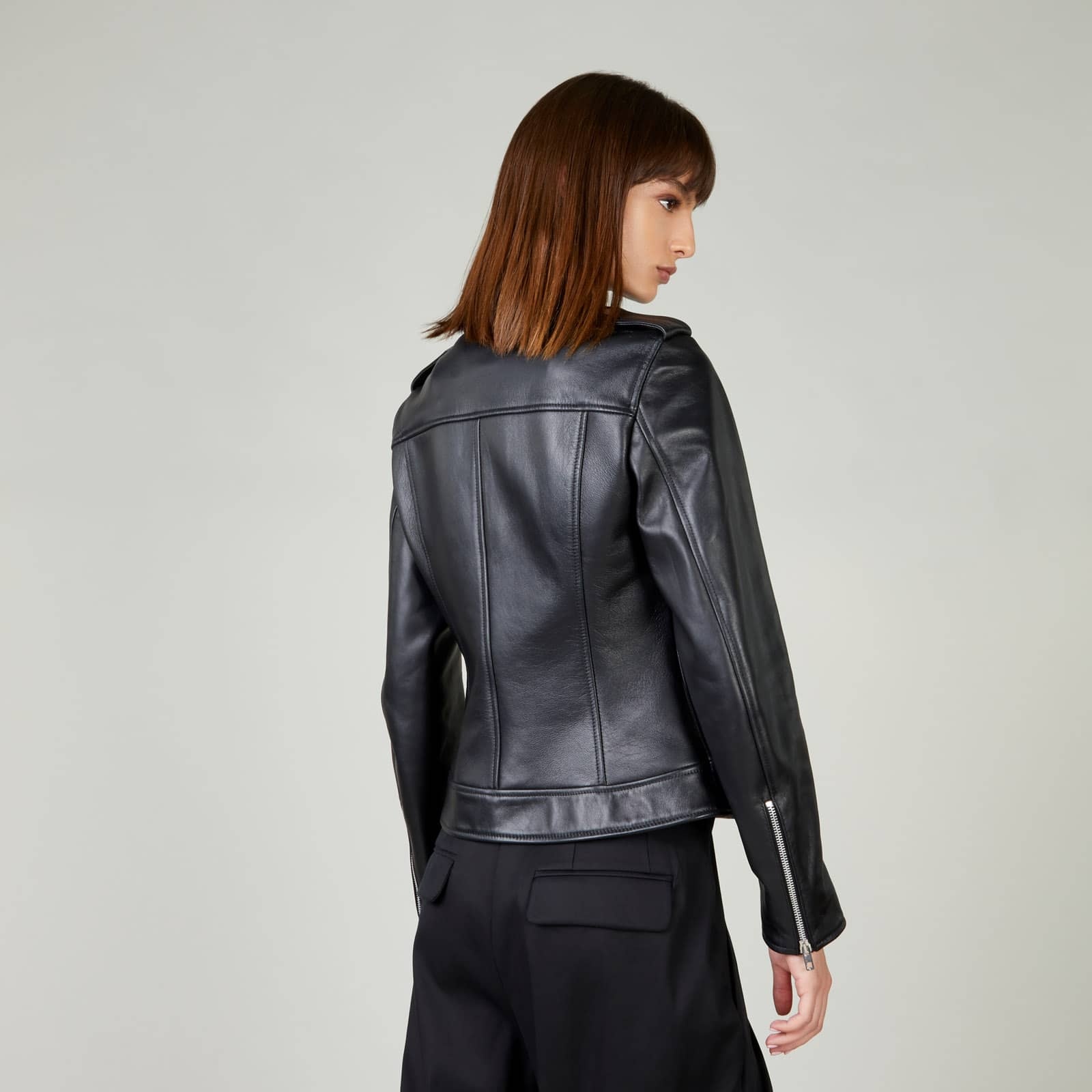 Leather Jacket Black - 5