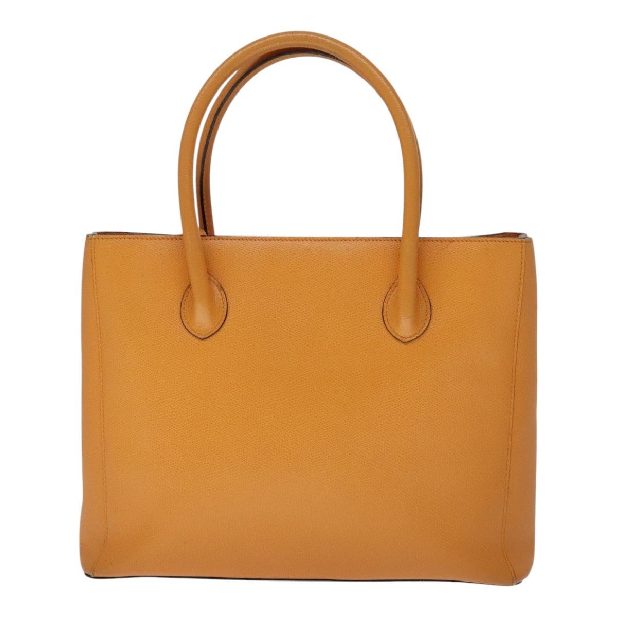 CELINE Tote Bag Leather Orange - 2