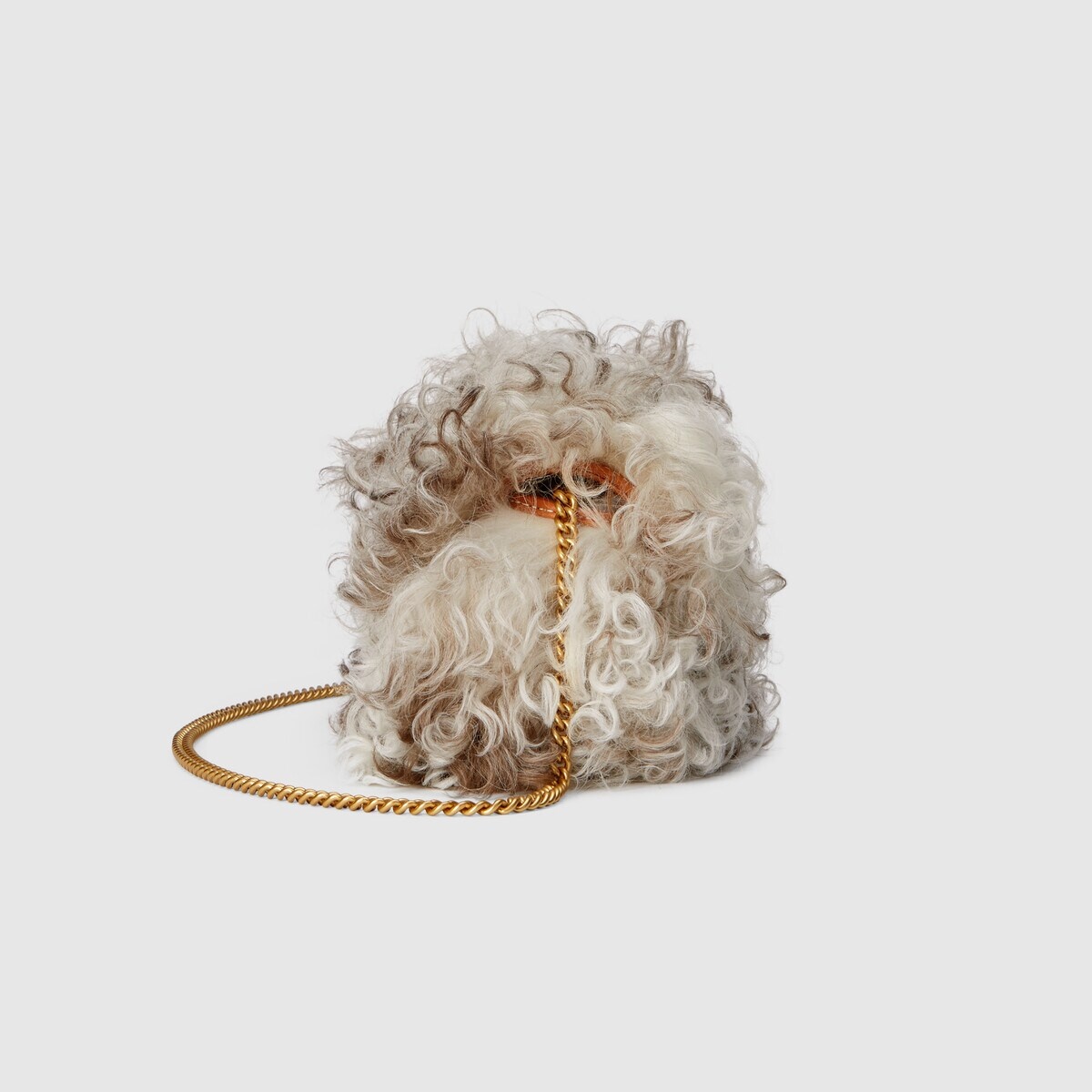 GG Marmont super mini shearling bag - 6