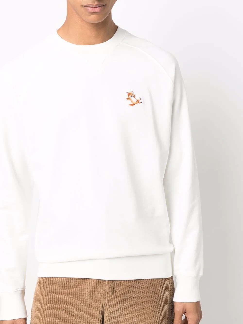 logo patch sweatshirt - 6