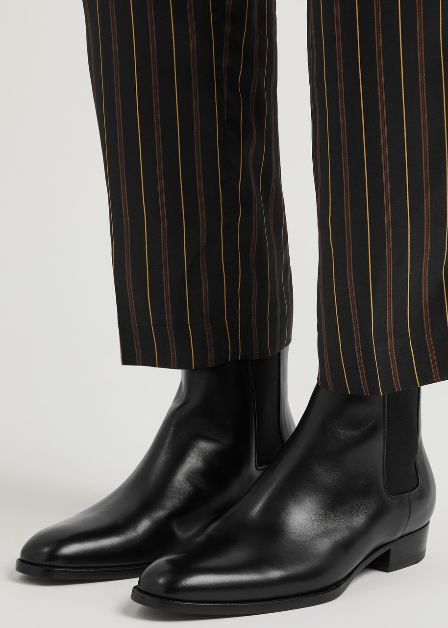 Wyatt 30 leather Chelsea boots - 5