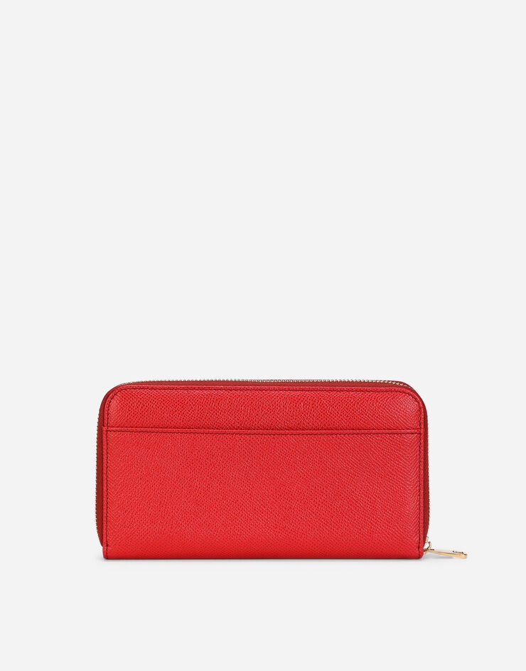 Dauphine leather zip-around wallet - 3