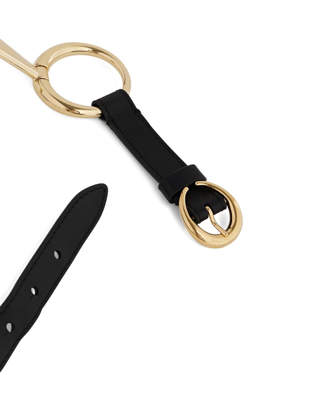ring leather belt - 3