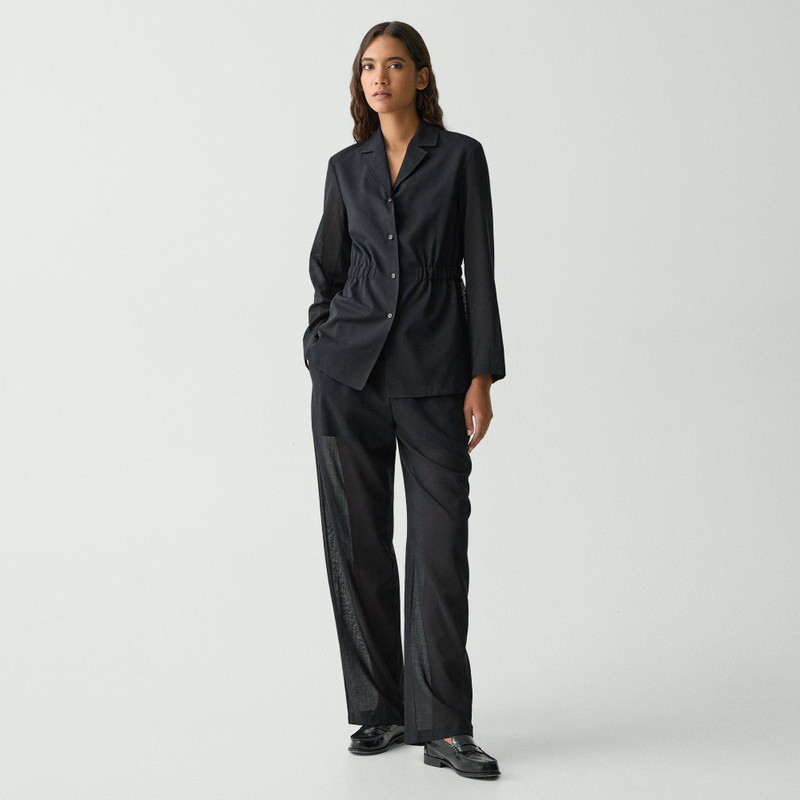 Theory Cinch Waist Jacket in Wool-Poly outlook