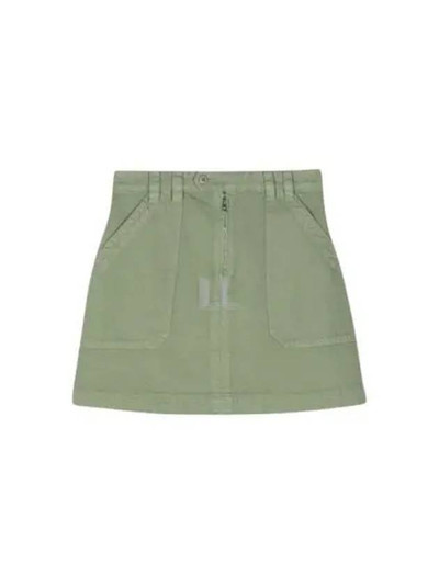 A.P.C. Sarah Short A-line Skirt Green outlook