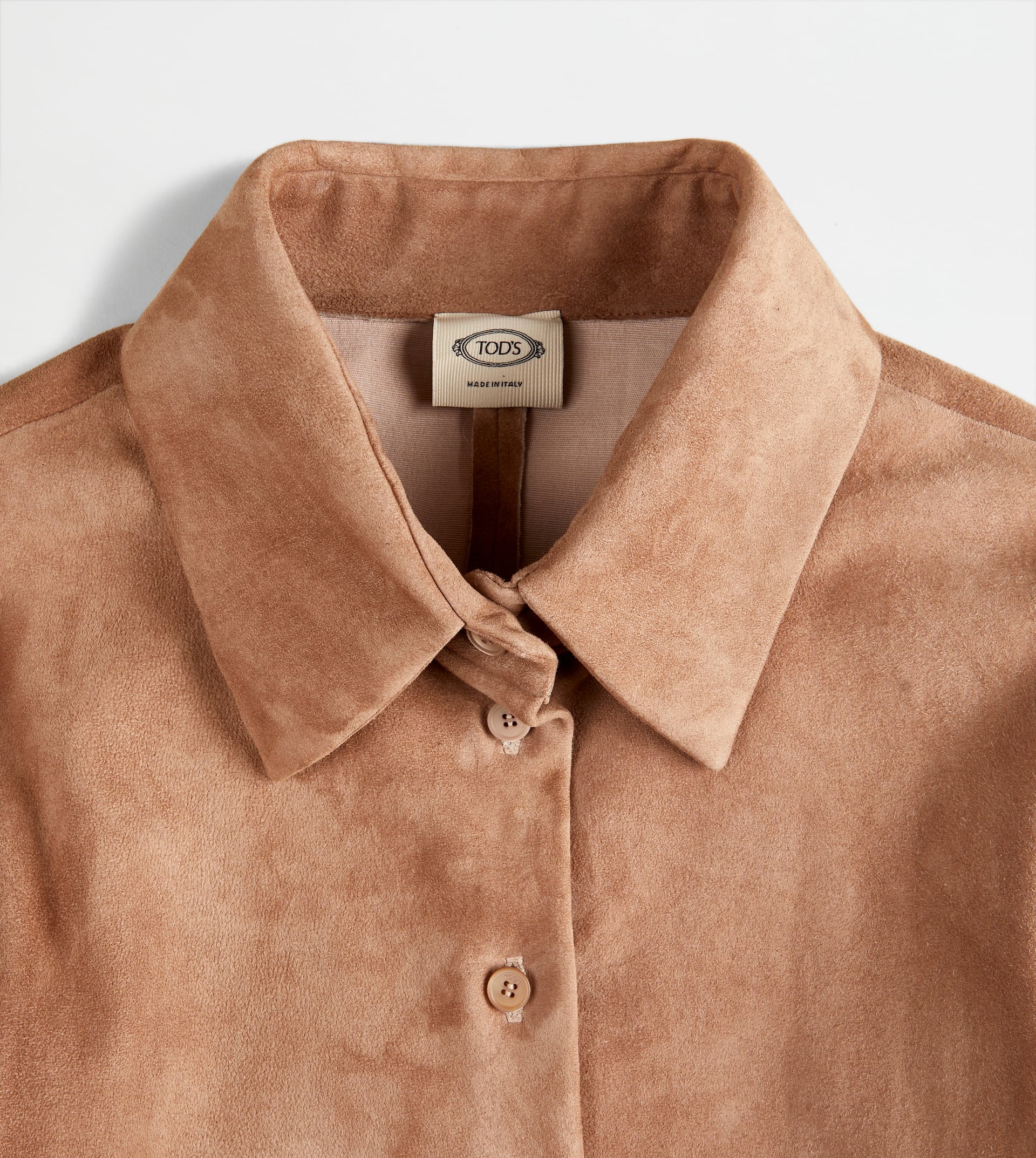 SHIRT IN SUEDE - PINK - 9