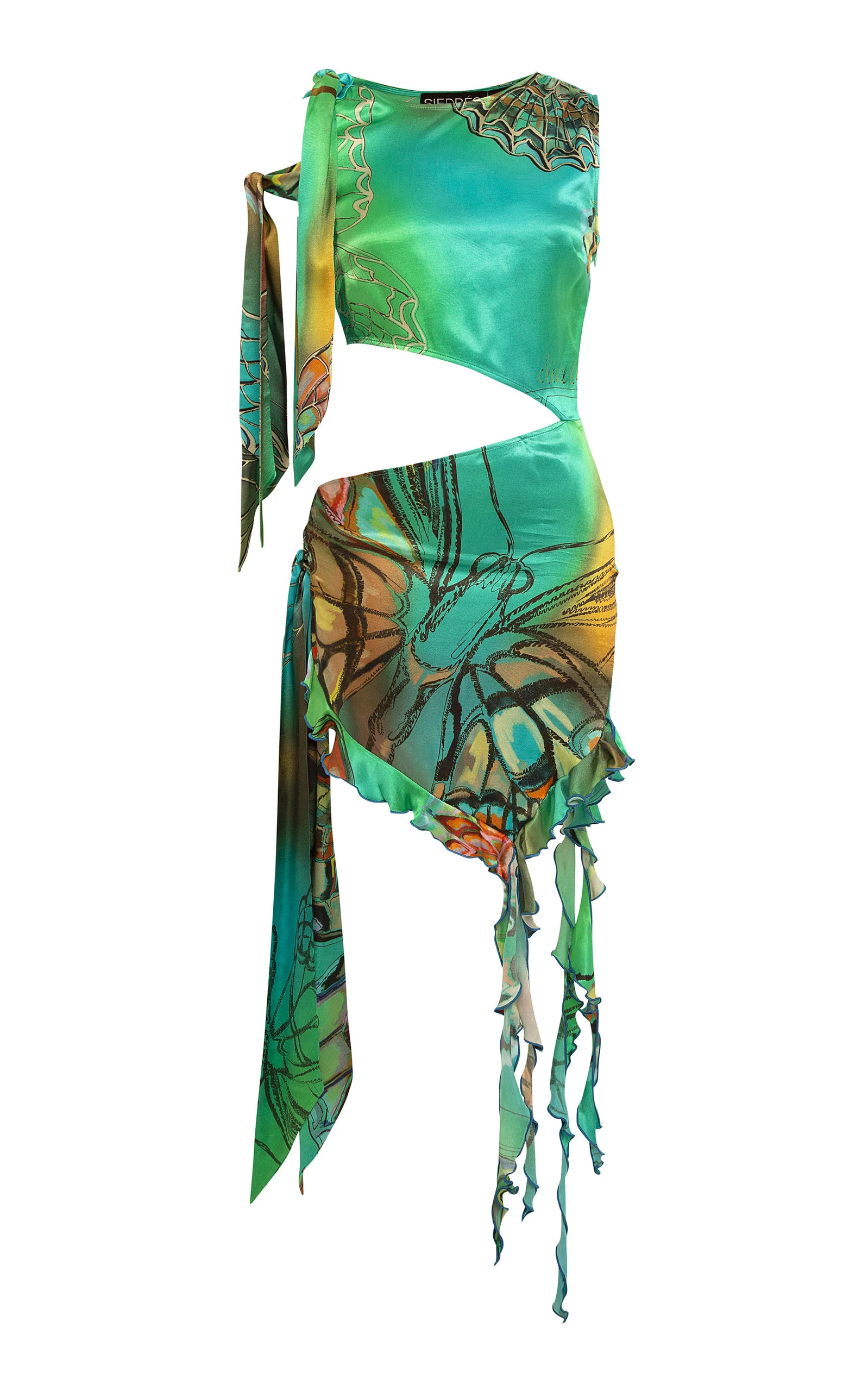 Jen Butterfly Chiffon Dress multi - 1