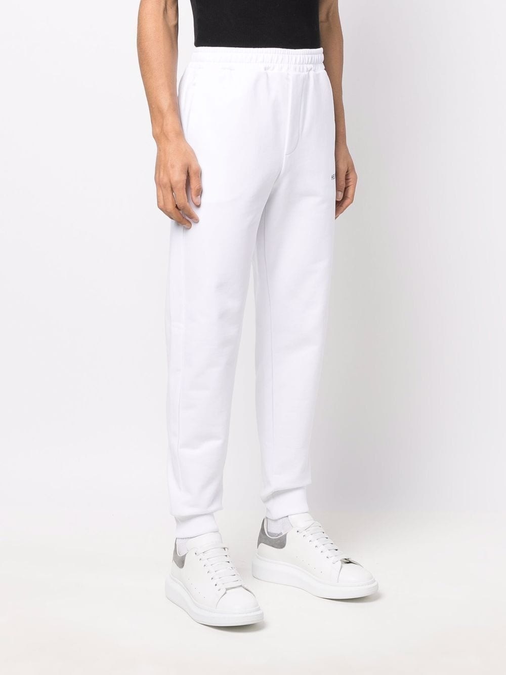 LOGO-PRINT TRACK PANTS - 4
