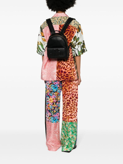 Moschino sequin-logo backpack outlook