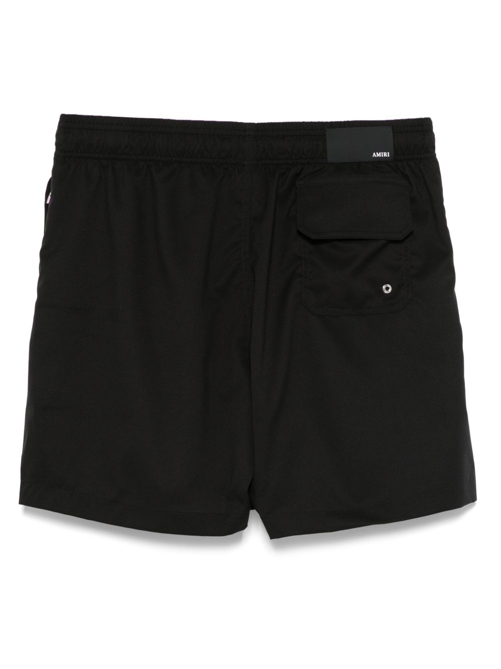 embroidered-logo swim shorts - 2