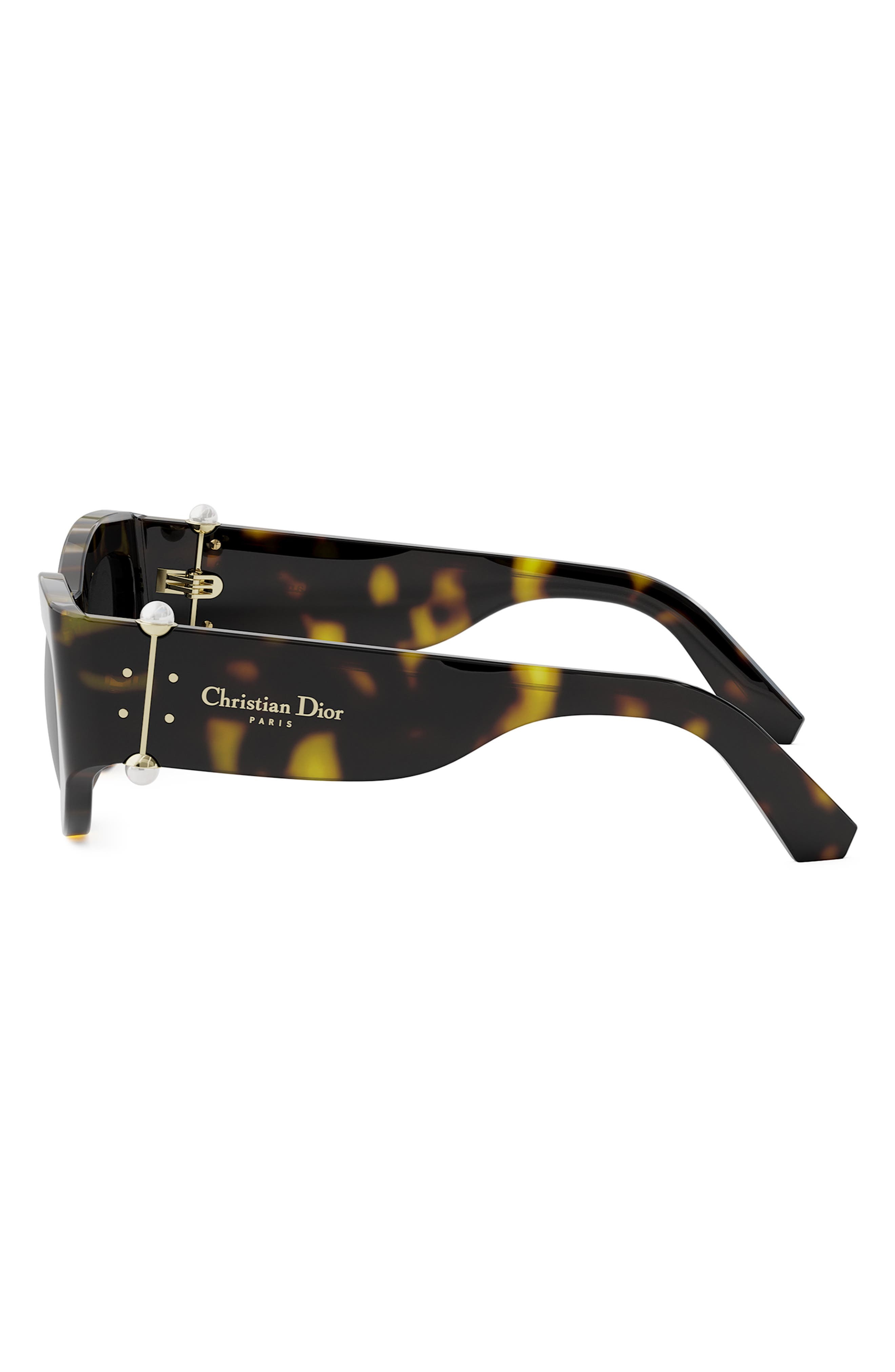'DiorTribales B1I 55mm Cat Eye Sunglasses in Dark Havana /Smoke at Nordstrom - 6