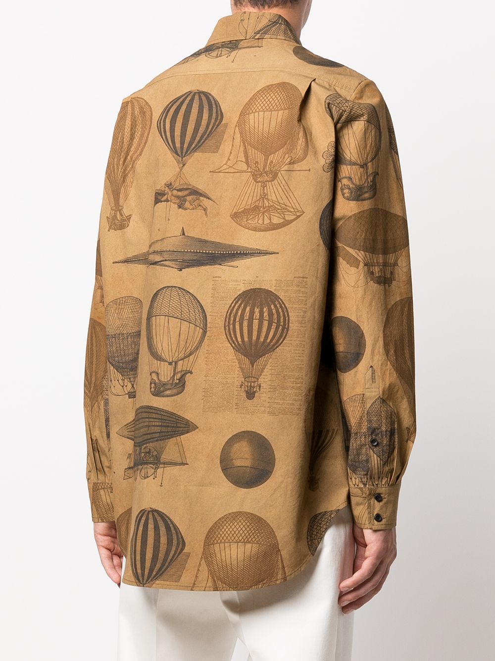 air-balloon print shirt - 4