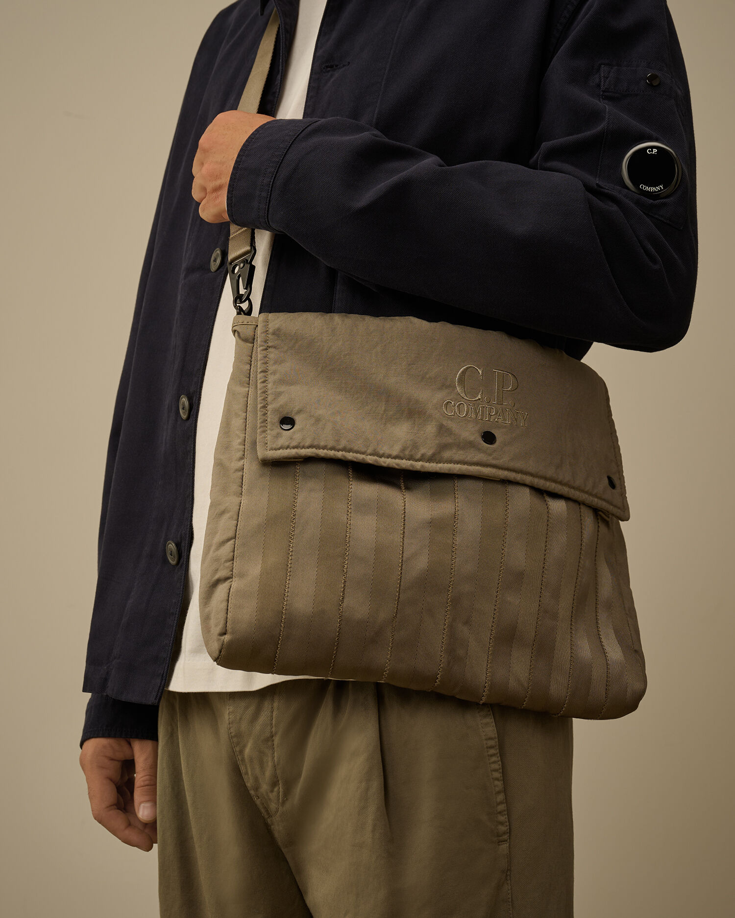Herringbone Shoulder Bag - 3