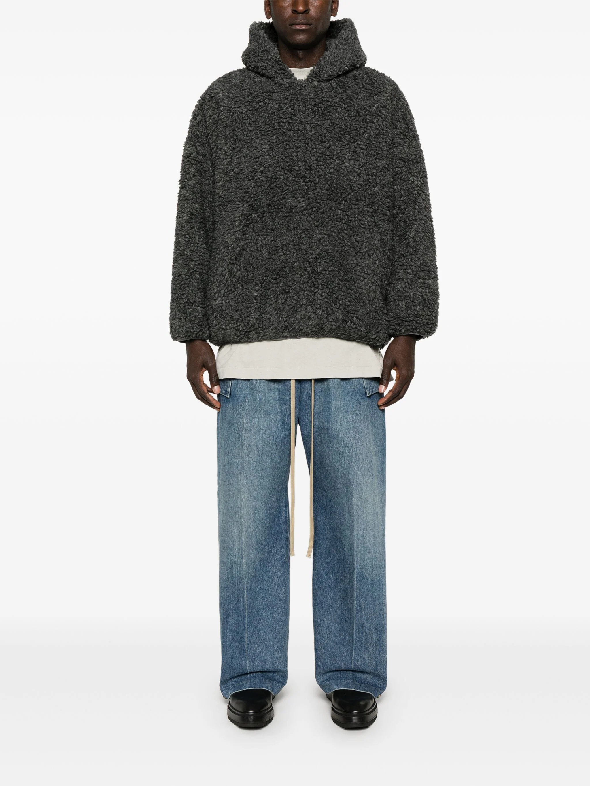 FEAR OF GOD - Men Polar Fleece Hoodie - 3