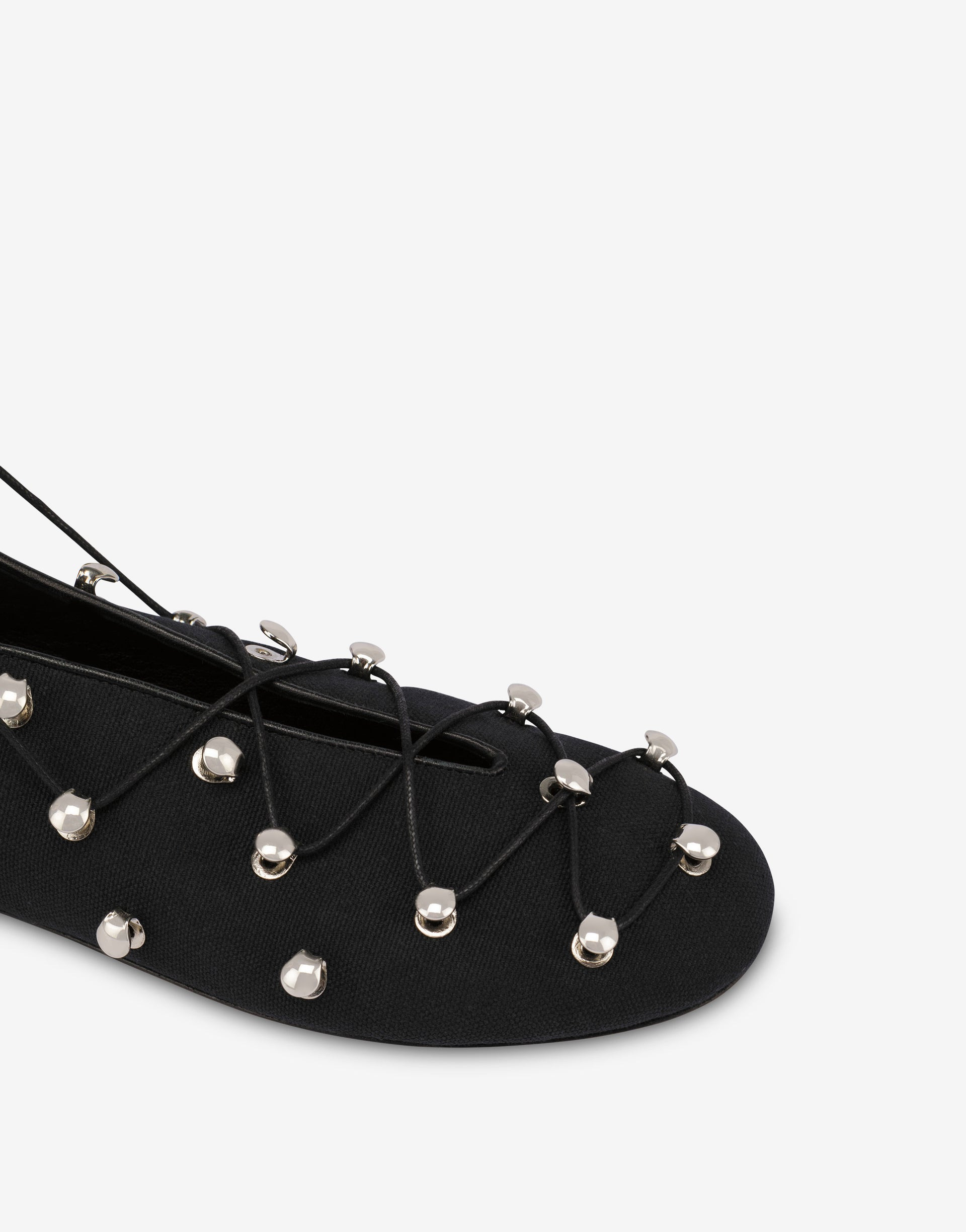 TREKKING CANVAS HOOKED BALLERINAS - 3