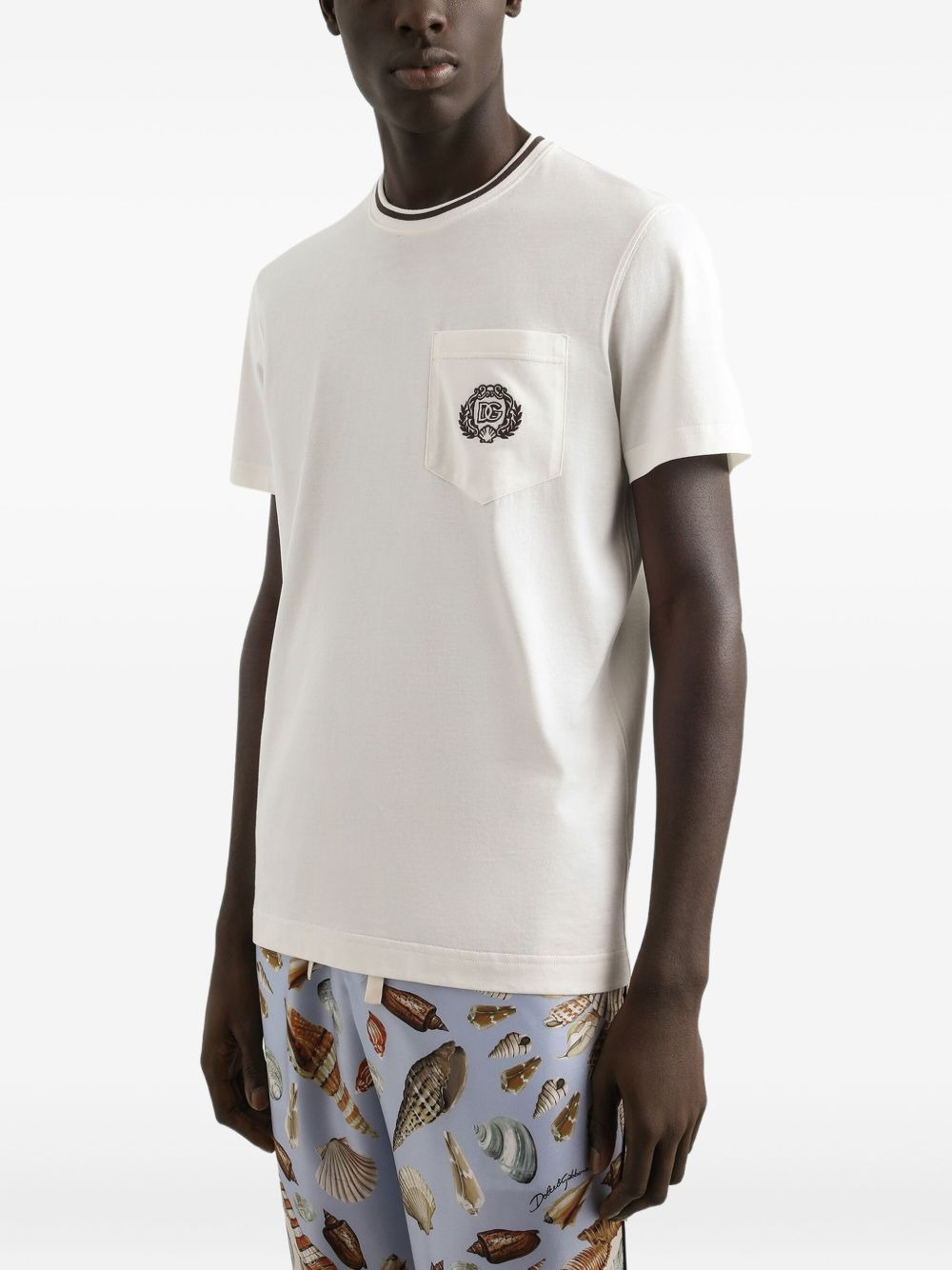 Dolce & Gabbana Men T-Shirt With Logo - 2