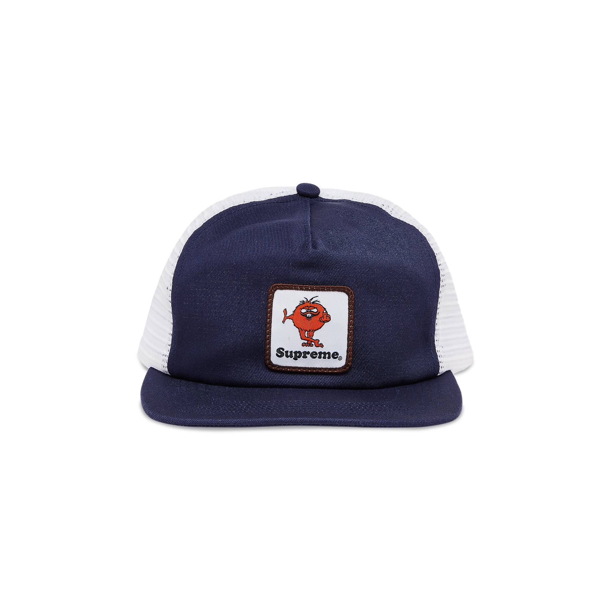 Supreme Supreme Camacho Mesh Back 5-Panel 'Navy' | REVERSIBLE