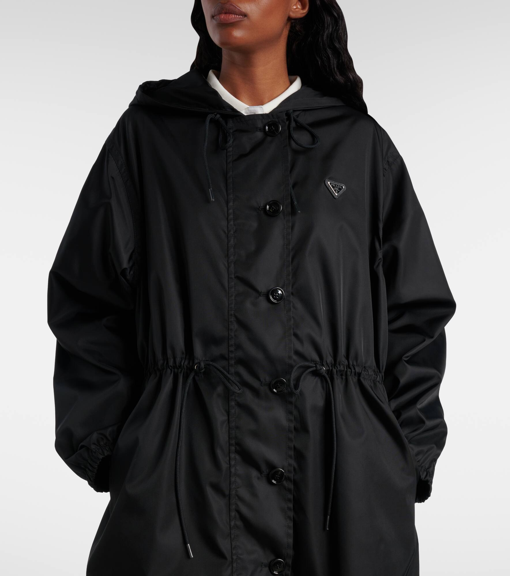 Re-Nylon raincoat - 5