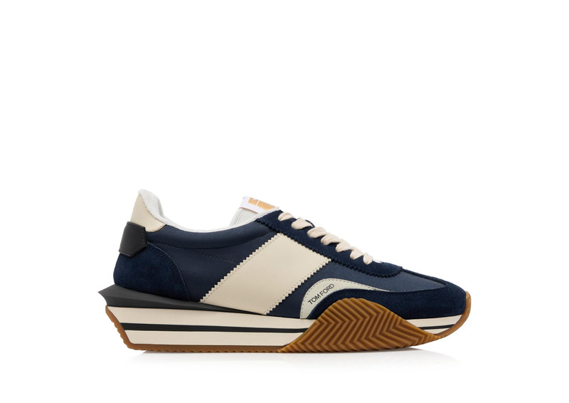 SUEDE TECHNICAL FABRIC JAMES SNEAKER 1
