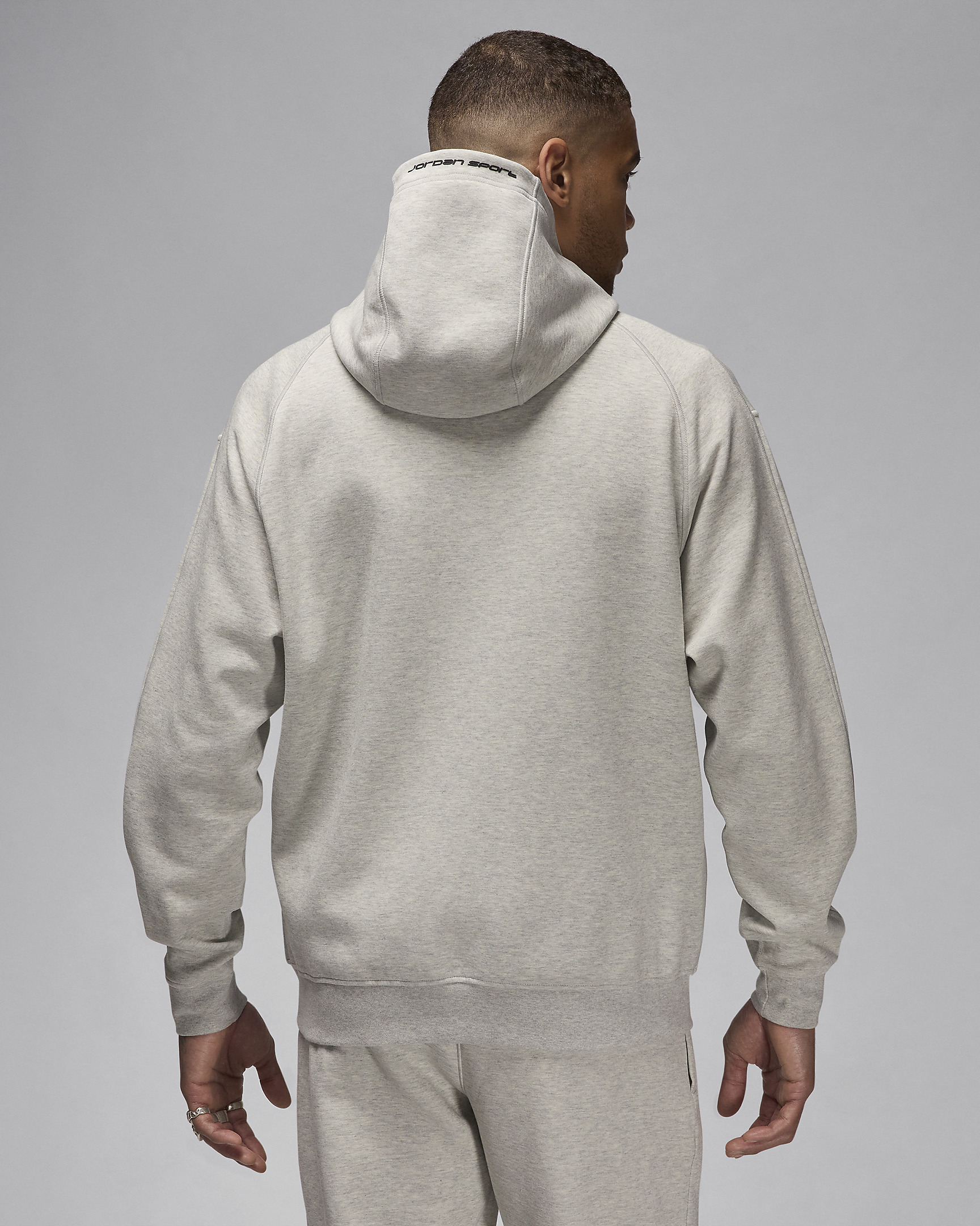Jordan Sport Hoop Fleece Men's Dri-FIT Full-Zip Hoodie - 2