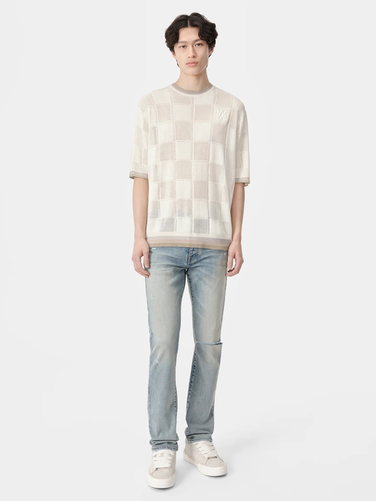 AMIRI Men MA Checkered Tee - 3