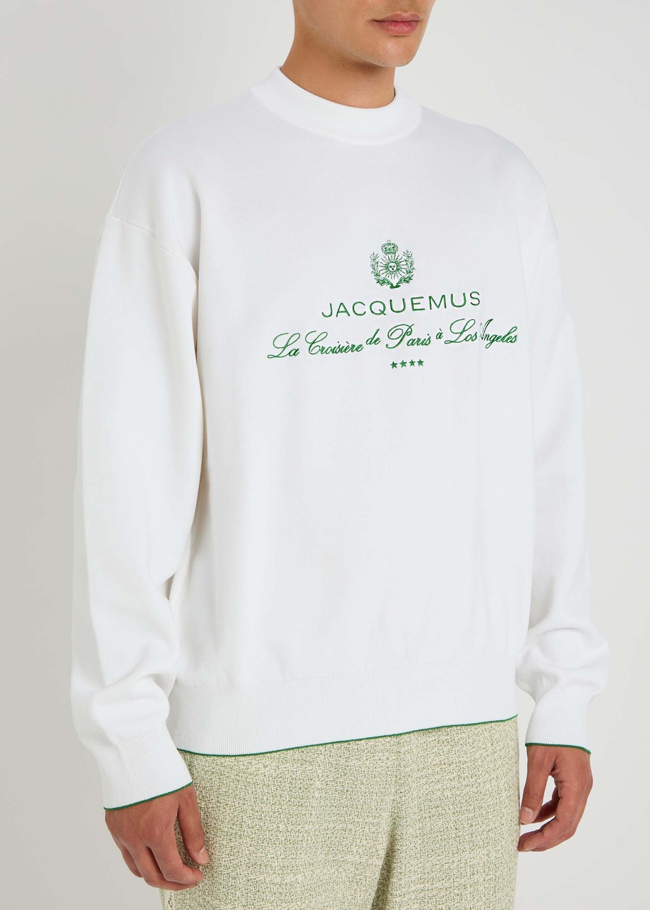Jacquemus La Maille Venice Cotton-blend Jumper - 2
