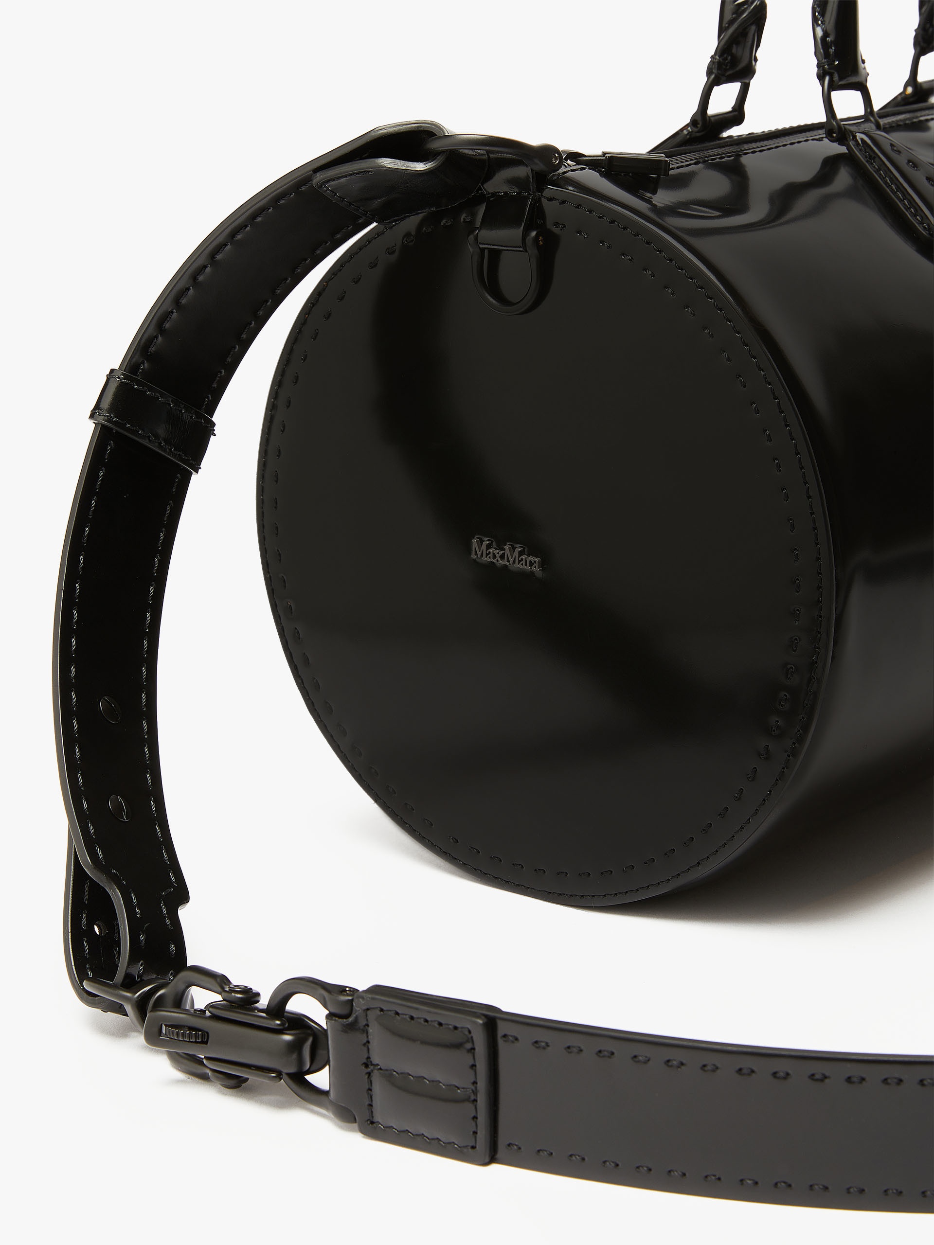 BRUSHEDROLLL Large leather bag - 4