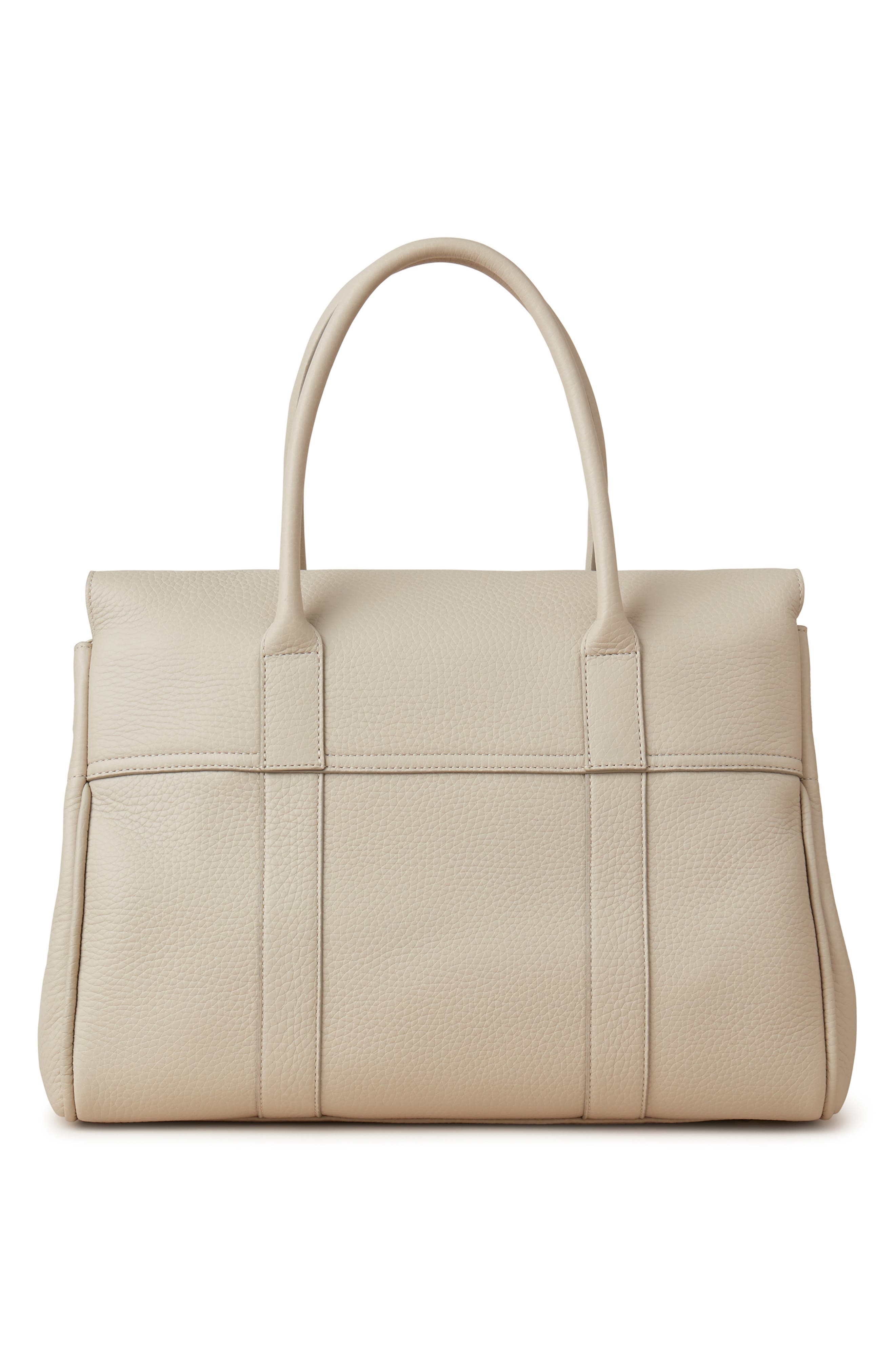 Bayswater Grained Leather Satchel - 4