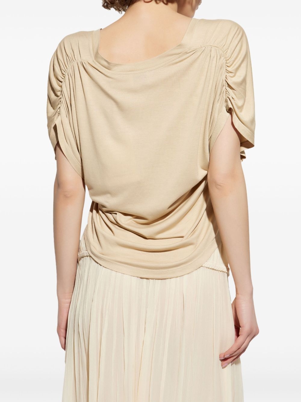 draped-detail top - 4