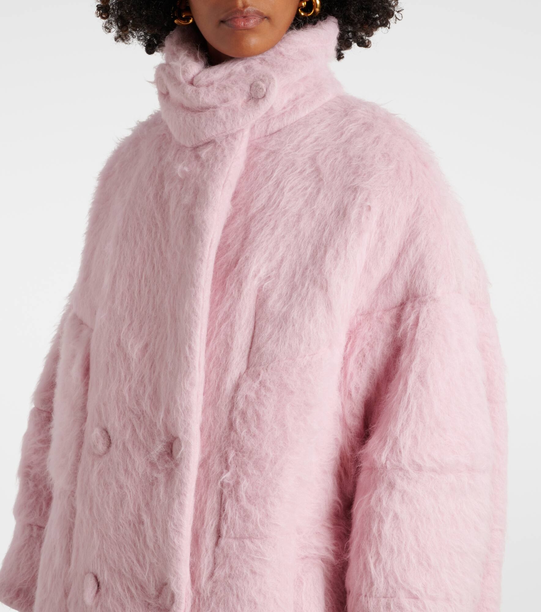 Wool and alpaca-blend coat - 4