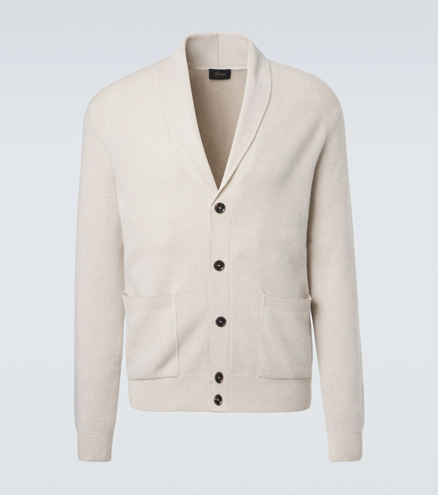 Cashmere and wool cardigan - 1