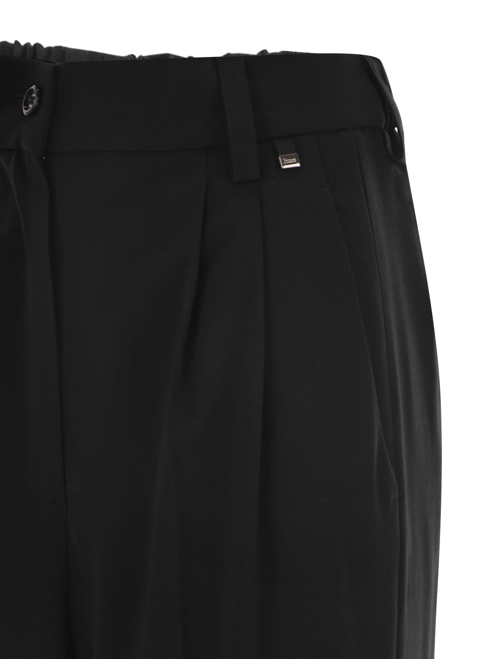 Herno Women Soft Wool Cargo Pants - 4