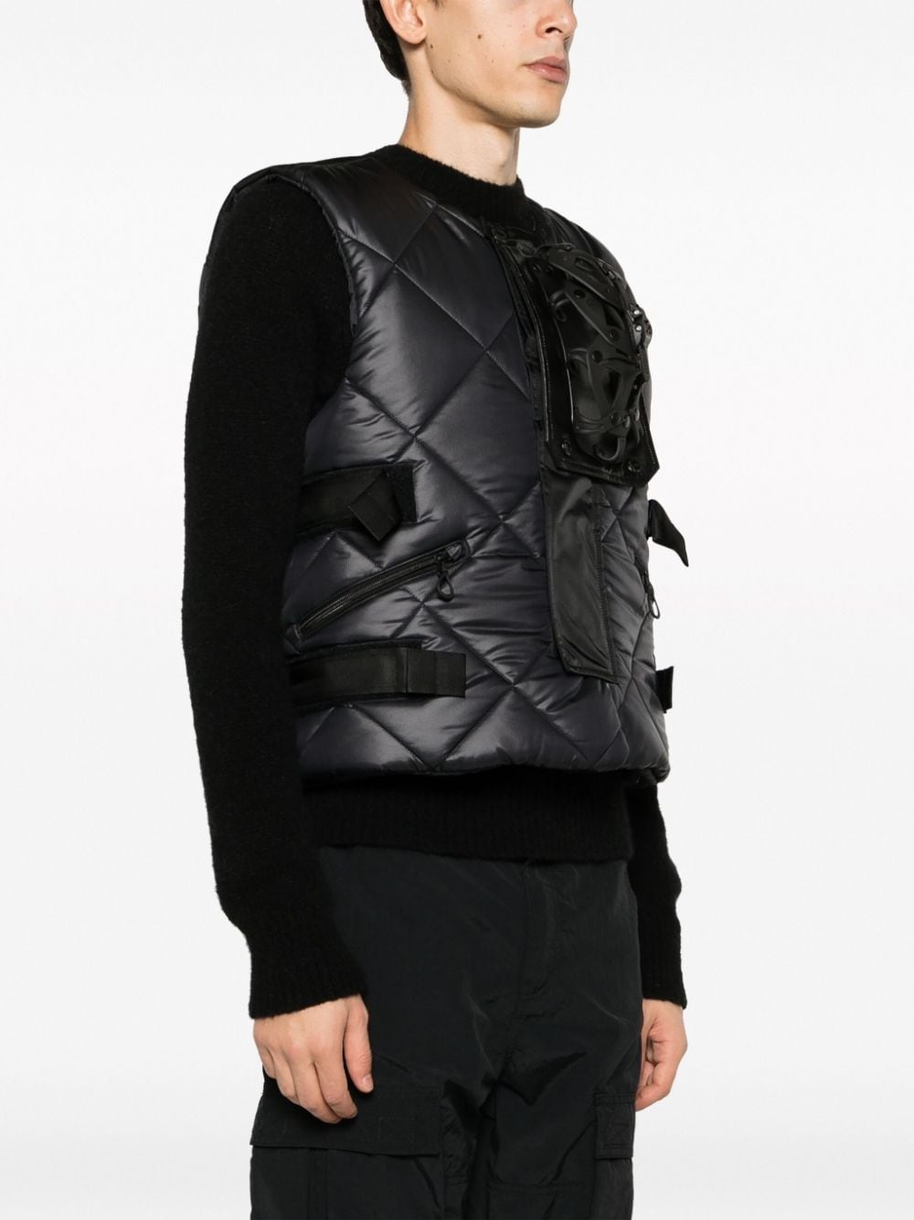 x Innerraum quilted backpack utility gilet - 3