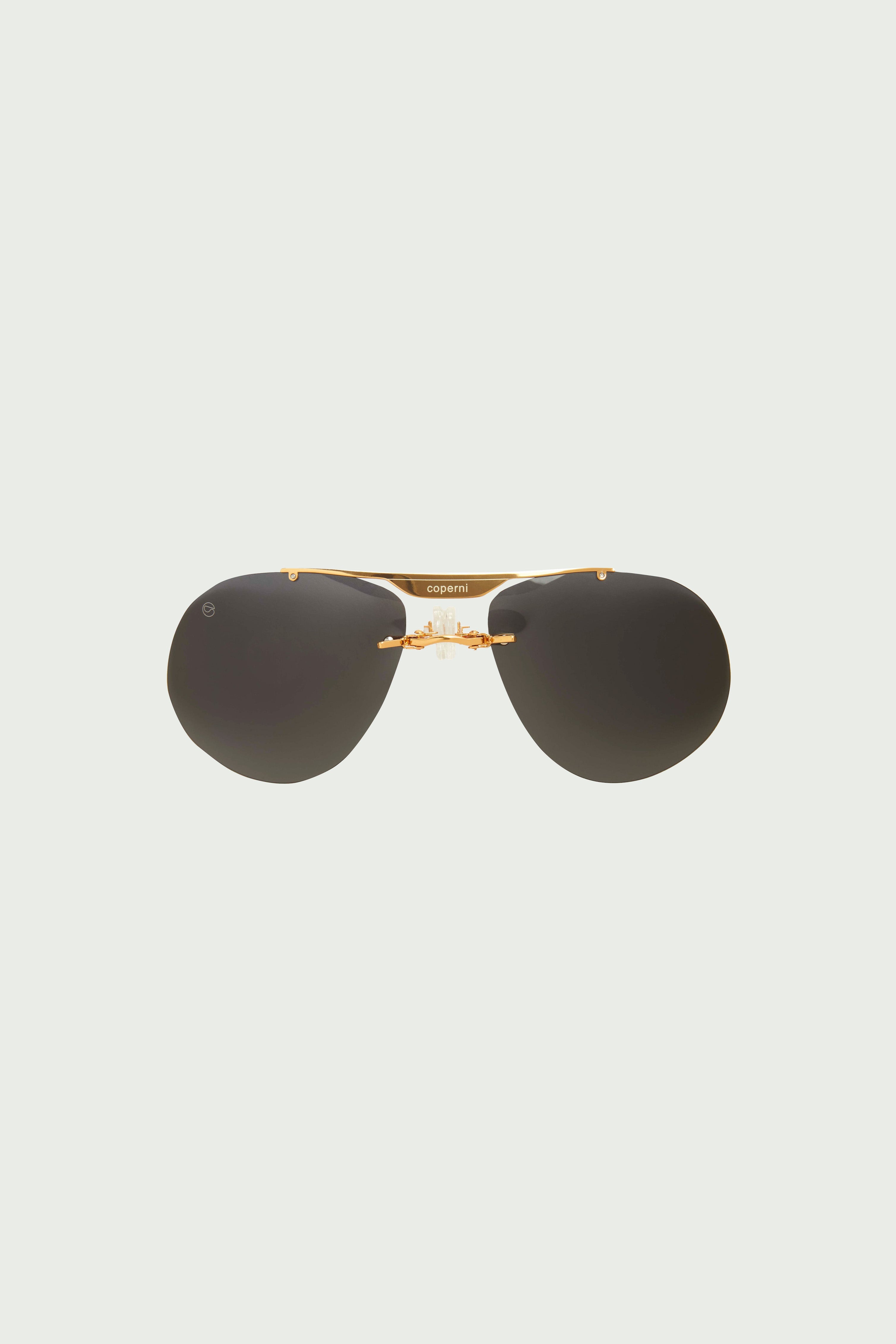 Clip On Aviator Sunglasses - 1