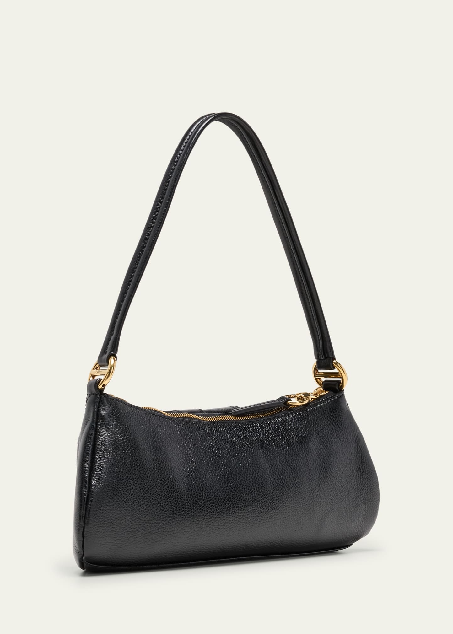 The 99 Shoulder Bag in Shiny Grained Calfskin - 3