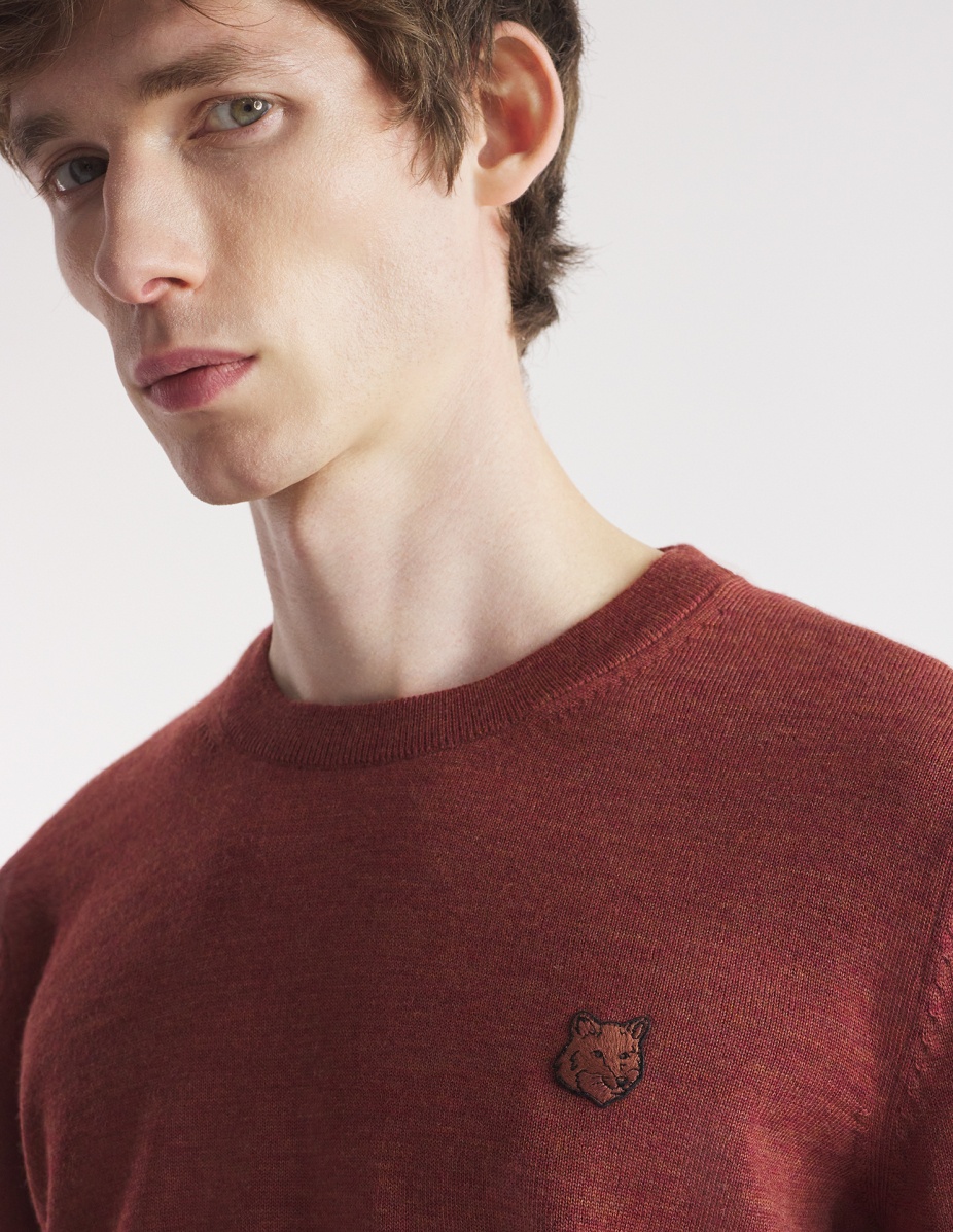 BOLD FOX HEAD PATCH REGULAR JUMPER - 4