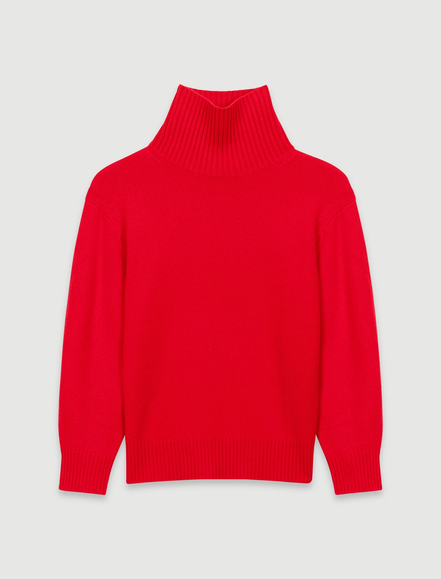 High-neck cashmere jumper - 1