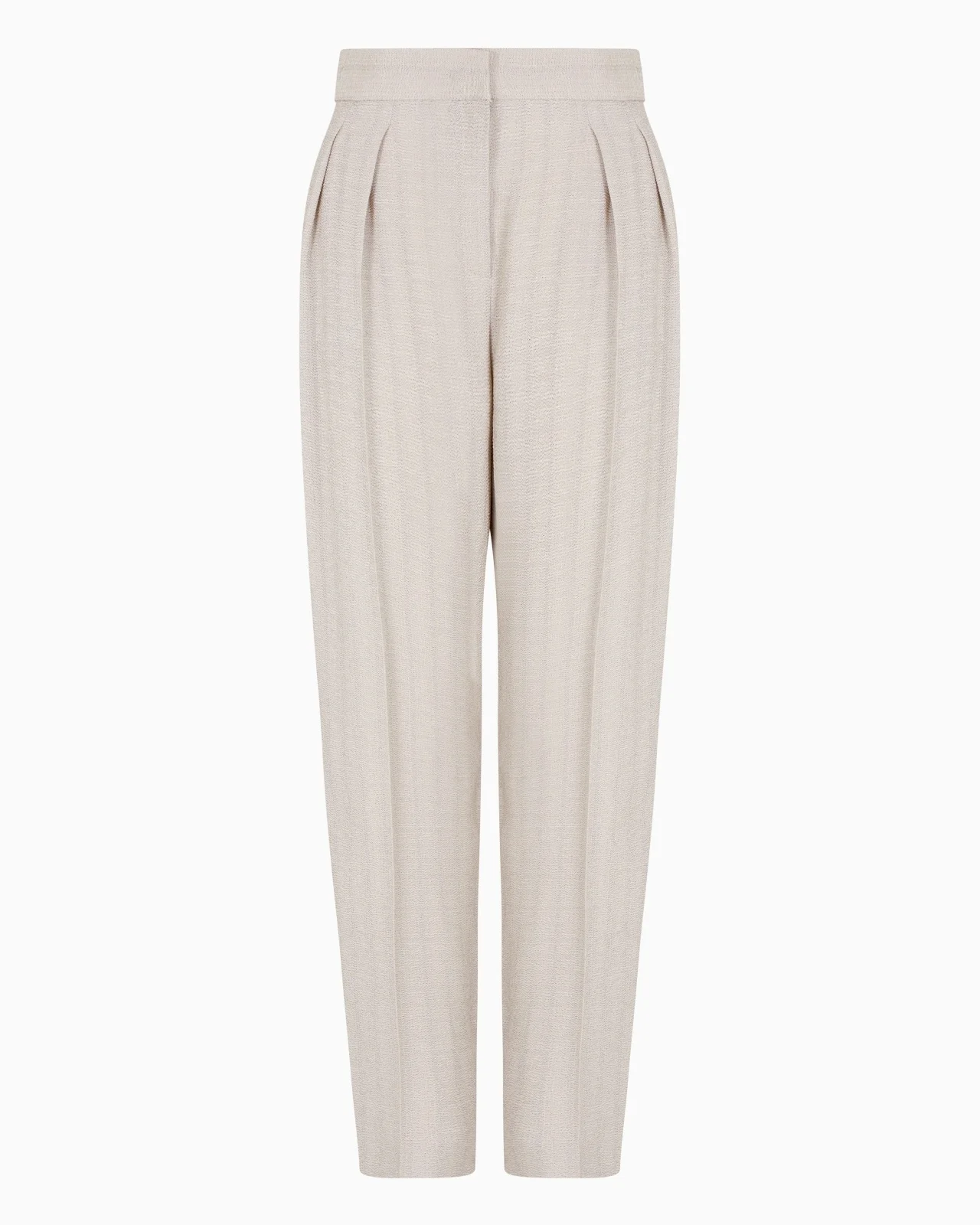 ARMURE VISCOSE DOUBLE-PLEAT TROUSERS - 1