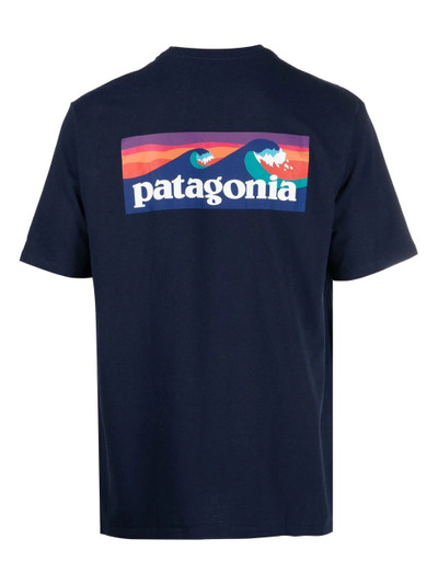 Patagonia logo-print detail T-shirt outlook