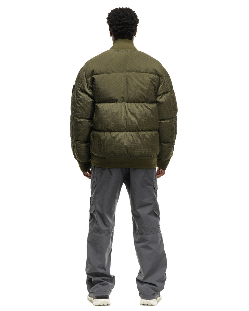 Macro Ripstop Nylon Metal In Econyl Regenerated Nylon Down-TC Jacket Olive 4