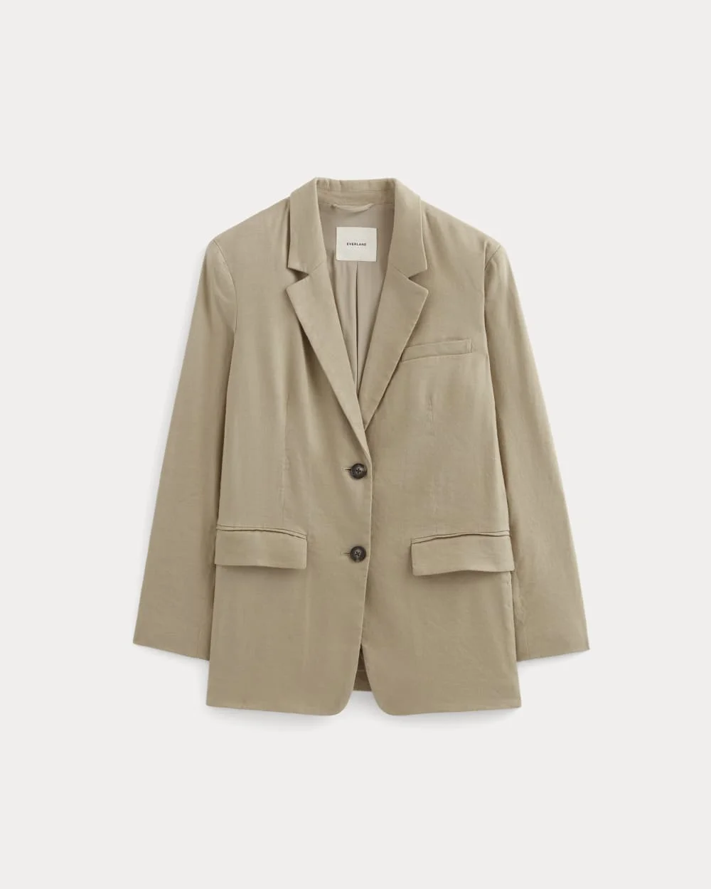 THE OVERSIZED BLAZER IN STRETCH LINEN - 1