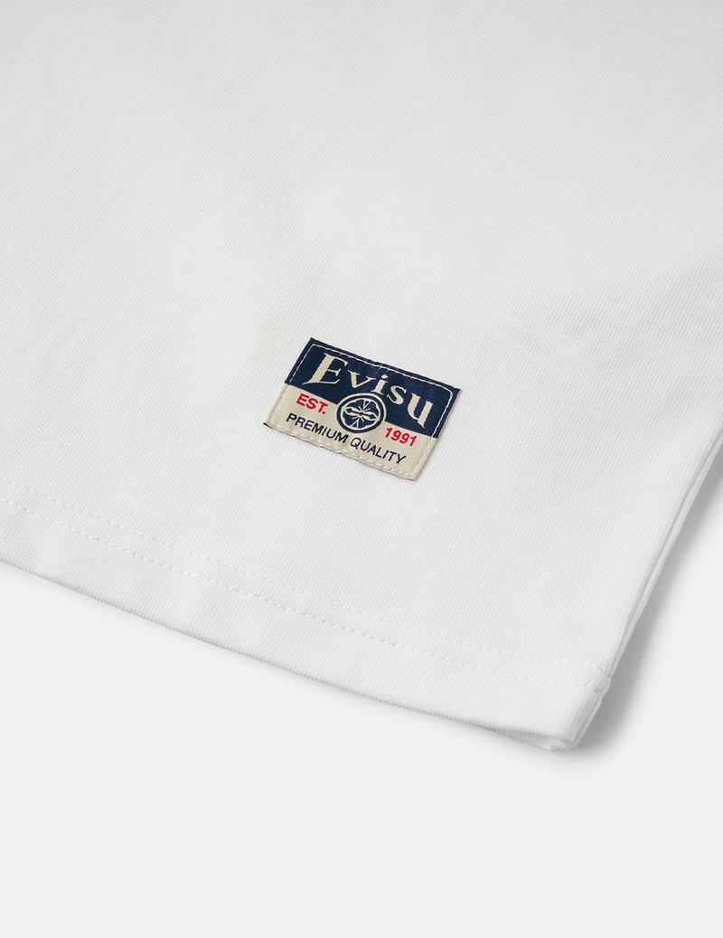 Crane Flying Wings with Daicock Print Loose Fit T-Shirt 8